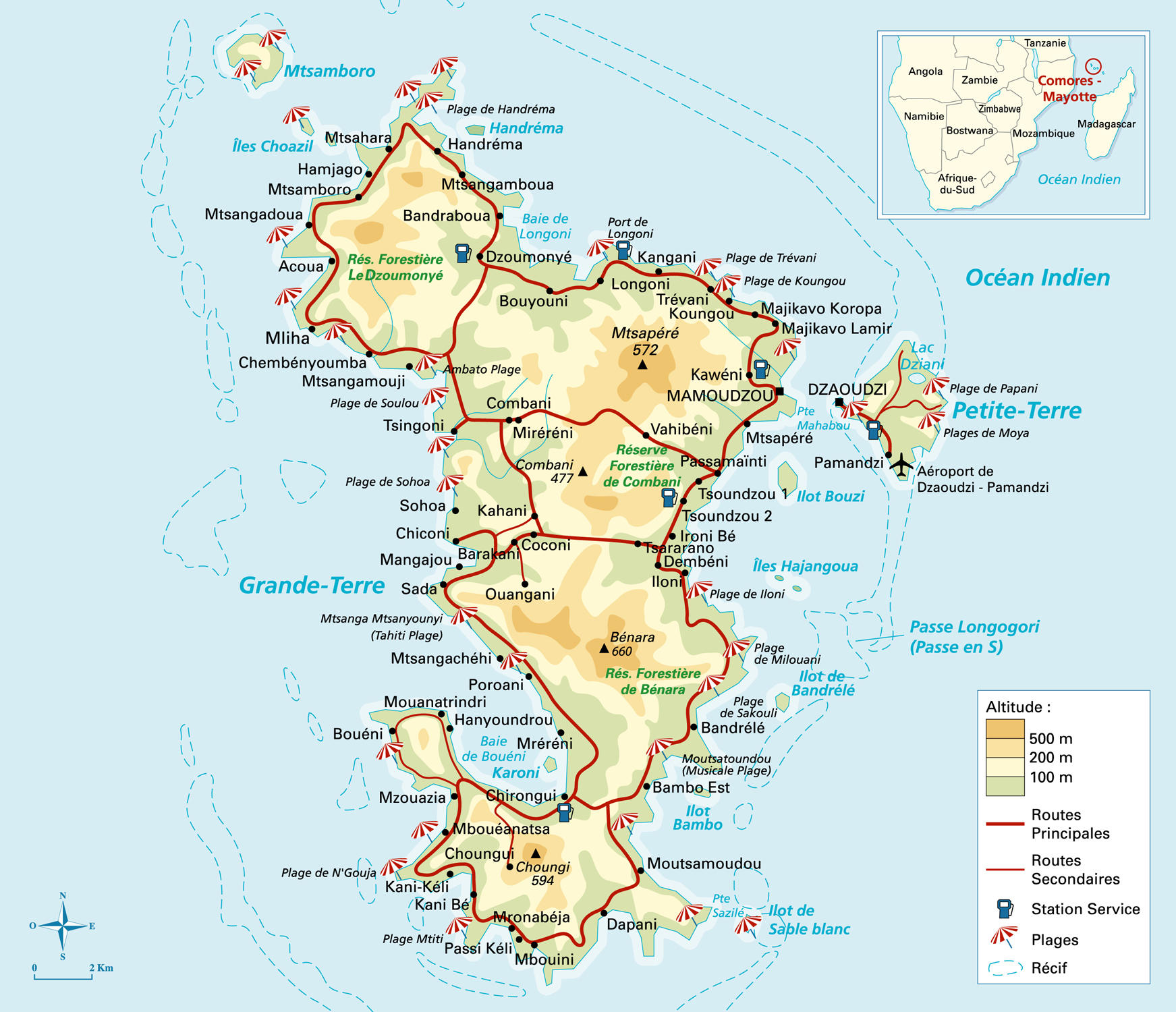 carte routiere mayotte Mayotte | Le Comptoir de l'Outremer PACA 06