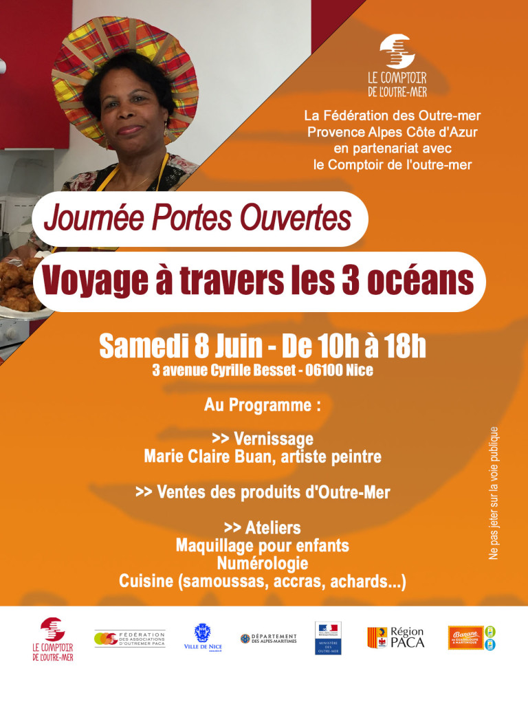 Journée Portes Ouvertes – 8 Juin 2019 | Le Comptoir De L'Outremer PACA 06