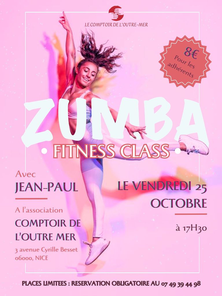 affiche Zumba : fitness class